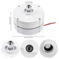 thumbnail image 1 of 200W Three-Phase Alternator Rare Earth NdFeB Permanent Magnet Generator 750rpm 12V High Speed Permanent Magnet Generator AC Alternator for Vertical Horizontal Wind, 1 of 7