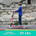 thumbnail image 3 of HOVERSTAR Trottinette pour Enfants, Roues et Pédale Lumineuses à LED, 3 Hauteurs Réglables (27, 29, 31 Pouces) Convient à Plus d'Âges d'Enfants, 3 of 6