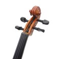 thumbnail image 4 of 4/4 Full Size EQ Electric Violin Kit solid wood Face Board with Violin Bow Case Shoulder Rest Cable Rosin Strings Clean Cloth, 4 of 7