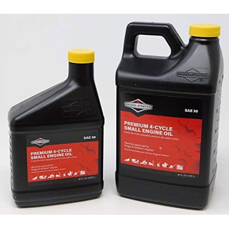 Briggs & Stratton Premium 4-Cycle Conventional Motor Oil 30W, 66 oz