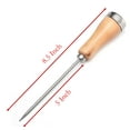 thumbnail image 2 of Clearance Sales At Walmart! Stainless Ice Picks for Breaking Ice with Wood Handle, Silver Stainless Steel Ice Portable Pick for Ice Breaking At Home and Bar, 2 of 6