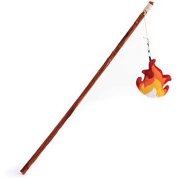 czcpp-Cat Toys for Indoor Cats - Interactive Fishing Pole Cat Toy Infused with Catnip - Cute Cat Toys Offer Endless Fun | New Deep Sea Fishing Pole Gift for Kittens | Happy Camper