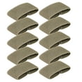 thumbnail image 2 of 10 Piezas de Sujetadores de Cinturón Elásticos, Anillos de Cinturón, Accesorios de Bucle de Cincha, Banda de Retención de Correa para Pantalones, Suje Verde, 2 of 8