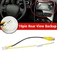 thumbnail image 2 of 10 Pin For Android Radio RCA Camera Video Input Cable Adapter Connector, 2 of 7