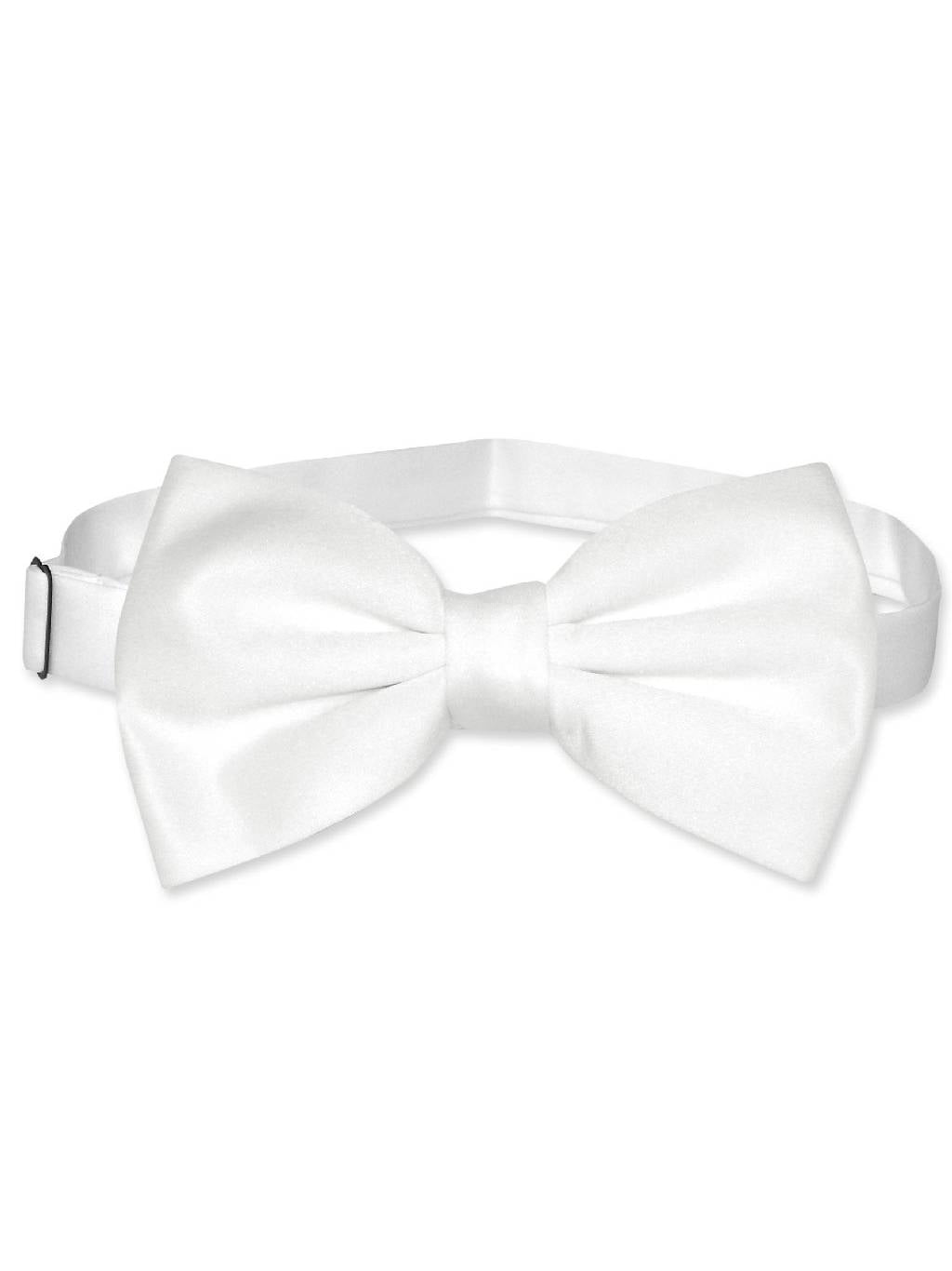 BOWTIE Solid BLACK Color Men/'s Bow Tie for Tuxedo or Suit