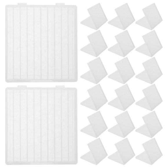 BEADCEST 30Ud Estuche Para Puntas De Taladro De Transparente Y Compacto Con 10 Espacios Organizados