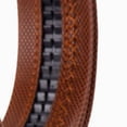 thumbnail image 3 of Men's Dress Belts Texture Automatic Faux Leather Gifts Belt Ratchet Belts for Business Casual Daily Pants, 3 of 5