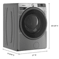 thumbnail image 4 of Whirlpool WFW5720RR 4.5 cu. ft. Smart Front Load Washer, 4 of 5