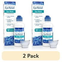 (2 pack) Advanced Eye Relief Eye Wash for Eye Cleansing, 4 fl oz