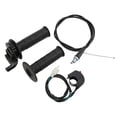 thumbnail image 2 of Empuñadura de acelerador giratoria de 7/8 pulgadas con interruptor de encendido y apagado por cable para minimotos ATV de 50 cc, 125 cc, 110 cc, 150 cc y 250 cc, 2 of 14