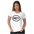 thumbnail image 3 of Hey Girl Funny Novelty TV Show Logo Womens Slim Fit Graphic Tee Brisco Brands L, 3 of 5