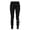 Black, variant on lnmuld Kids Stretch Leggings with Side Star Print and Elastic Waist Black,9-10 Years