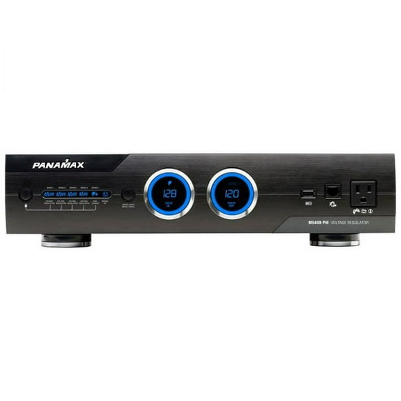 Panamax M5400-PM Max 5400 Gestion de l'Alimentation avec Régulation de Tension, 2RU, 11 Prises