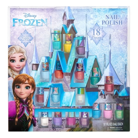 Disney Frozen Peel-Off Nail Polish Gift Set, 18 Pieces ($15 Value)