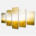 thumbnail image 2 of Prairie Jaune sous un Soleil Brillant - Impression sur Toile Paysage, 2 of 3