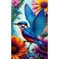 thumbnail image 1 of Pintura de diamante 5D DIY Kit de pájaro de taladro redondo completo Decoración del hogar (E2651) FLhrweasw Nuevo, 1 of 9