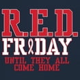 thumbnail image 3 of RED Friday Until They All Come Home Tank Top Remember Everyone Deployed US Military Day American Patriot Men's Top, 3 of 7