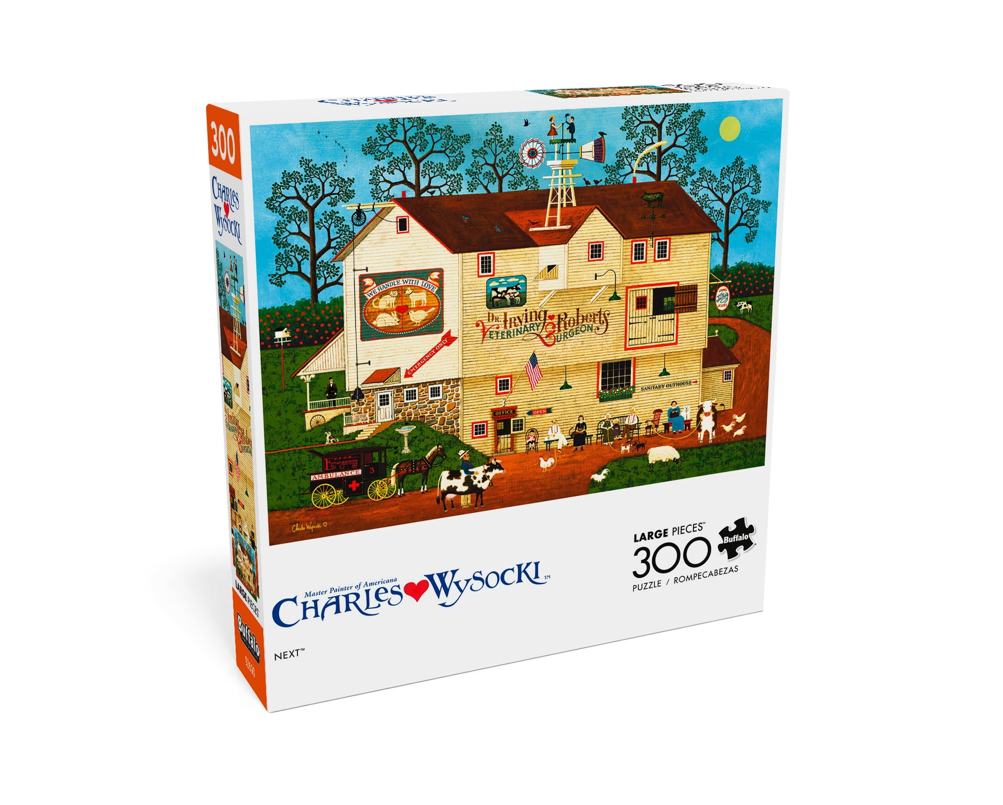 Buffalo Games 300-Piece Charles Wysocki Next! Jigsaw Puzzle