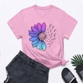 thumbnail image 5 of Women's Workout Tee - Athletic Plus Size Top - Short Sleeve Cotton - Trendy 2025 Design | Baberdicy | Womens Fashion Workout T Shirts Athletic Plus Size Tops Summer Trendy (Pink | XXL), 5 of 9