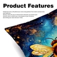 thumbnail image 2 of Honeybee Set of 2 - Chair Pillow Covers with Unique Patterns - Throw Pillow Inserts Included, Available in 16x16, 18x18, 20x20 Inches - Ideal for Home Decor,and Gifts, 2 of 6