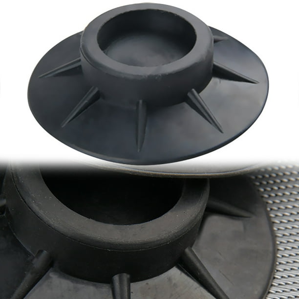 4 pièces tampons de lave-linge en caoutchouc Anti-vibration réduction du  bruit tapis de pied pour Machine à laver sèche-linge 