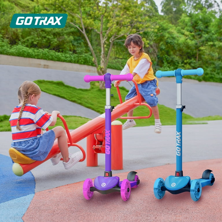 ジャスト・キッズ GOTRAX KS1 Kids Kick Scooter, 3 Wheel with LED Lights, Adjustable
