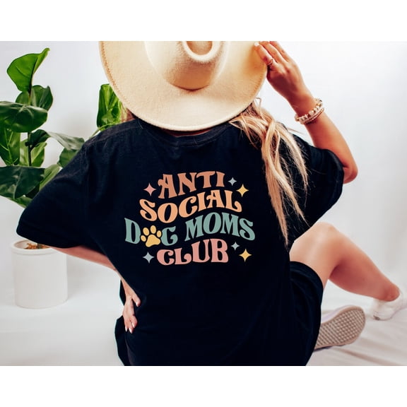 Anti Social Dog Mom Club Shirt, Dog Mom Shirt, New Dog Mom Shirt, Proud Puppy Mama, Mothers Day, Golden Retriever Mom All Size S-5Xl