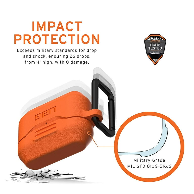 UAG Compatible with Airpods Pro Case Full-Body Protective Soft