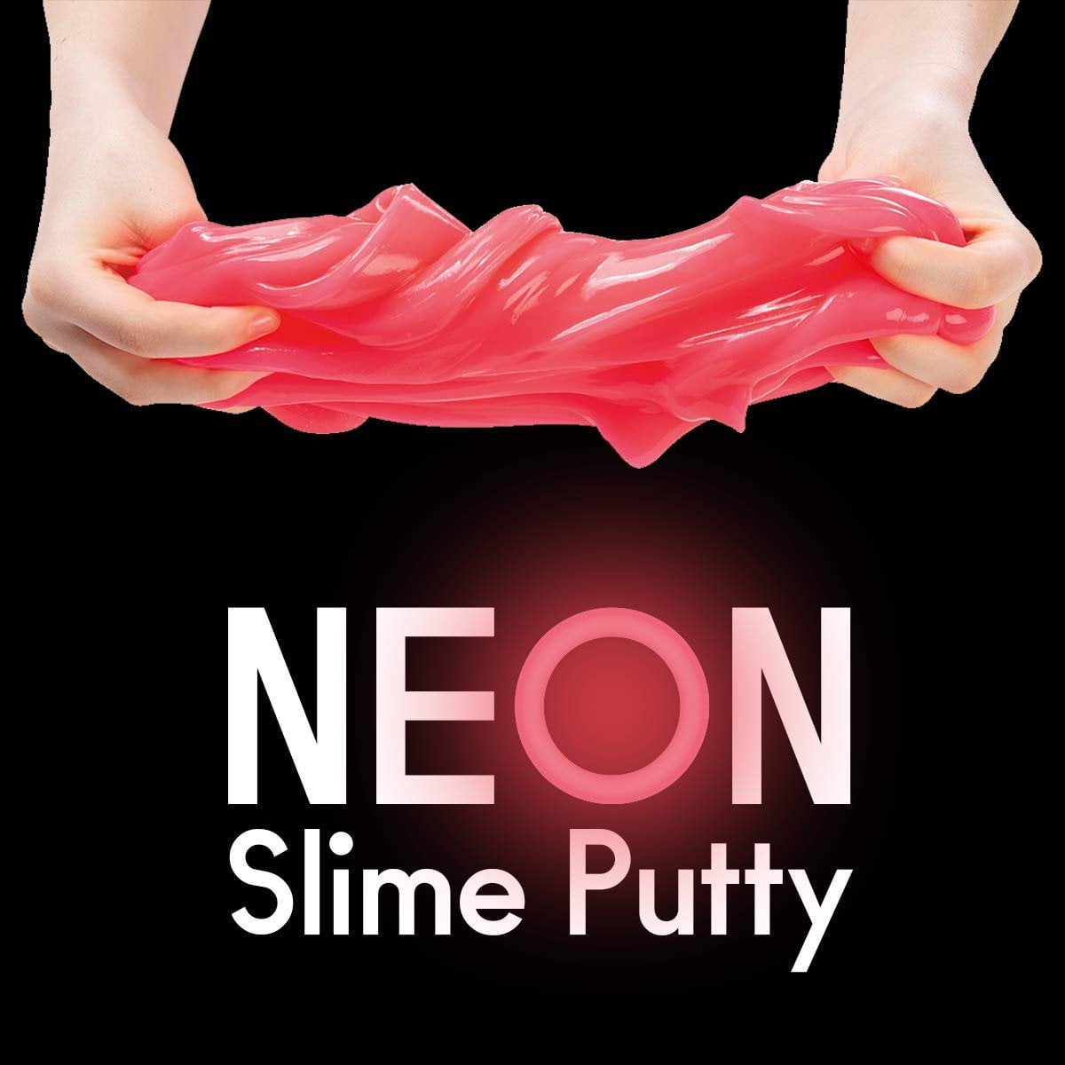 Kicko Neon Slime Putty Sludgy Gooey Feeling Great for Any... Pack of 6 
