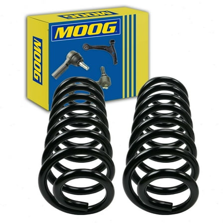 MOOG Rear Coil Spring Set compatible with Chevrolet Suburban 1500 5.3L 6.0L V8 2000-2014