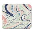 thumbnail image 1 of JSDART Tapis de Souris Holographique Pastel Multicolore Marbré Opale Agate Marbre Nacré Numérique Ondulé 9x10 Pouces, 1 of 1
