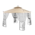 thumbnail image 1 of Garden Winds Toit de Remplacement pour Gazebo Hampton Bay Flèche - Riplock 350 - Beige, 1 of 5