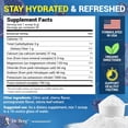 thumbnail image 3 of Dr. Berg Electrolyte Powder, Pomegranate & Cherry Flavor - Hydration Powder, 50 Servings, 3 of 8