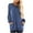 Blue, variant on Long Sleeve Blouses for Women Boho Sweatshirt for Women Leopard Patchwork Long Sleeve Sweatshirt Pullover
