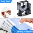 thumbnail image 2 of GREENCYCLE 3PK 9mm 7m S0720680 Black on White Label Tape Compatible for Dymo D1 40913 LabelManager LabelPoint LabelWriter 3M Label Maker, 2 of 7
