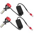 thumbnail image 2 of Faros LED para coche, 2 unidades, H3, 96 W, LED, para coche, de larga duración, 2 of 9