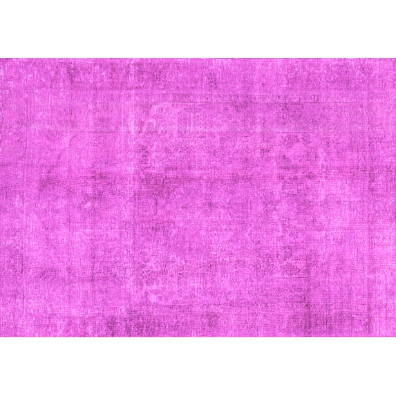 Ahgly Company Indoor Rectangle Persian Pink Traditional Area Rugs, 7' x 9'