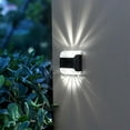 Solar Lights Outdoor IP65 Outdoor Solar Powered Lights Dusk To Dawn Outside Up And Down Lighting