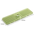 thumbnail image 2 of opvise Sink Faucet Drain Mat Kitchen Splash Guard Drying Mat Multi-functional Sink Organization Tray, 2 of 8