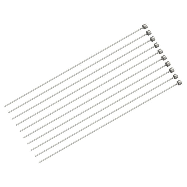 QUARKZMAN Pin Eiettori Dritti, Dia 6mm(0,24) 65Mn