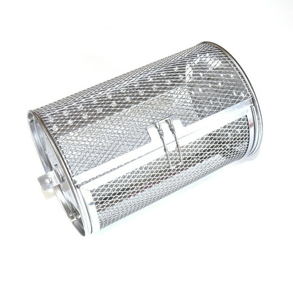 Rotating Grill Roaster Drum Rotarys Baking Cage for Peanut Dried Nut Air Oven BBQ Grill Accessory
