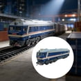 thumbnail image 4 of Juguete de tren locomotora para niños con movimiento hacia adelante y hacia atrás, decoración retro, recuerdo de fiesta para el hogar Estilo A, 4 of 8