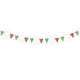 thumbnail image 3 of Banderin Calado tricolor DECORAMEC PAPEL PICADO 5 tiras de 8 metros, 3 of 6