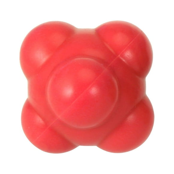 IFANLANDOR Balle de Réaction en Silicone Rouge 2,3 Po pour Joueurs de Crosse et Athlètes 1 Paquet