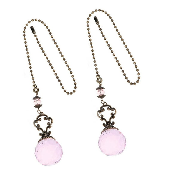 TEHAUX Business Owners Classic Design Ceiling Fan Pull Chain 2Pcs 15.7X1.2X1.2in