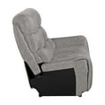 thumbnail image 5 of New Classic Furniture Kamari 3-Piece Fabric Manual Sectional Set in Gray, 5 of 10