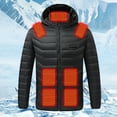 thumbnail image 4 of Campo Motocicleta Invierno para Acampar Ropa Con Calefacción USB Chaqueta Eléctrica 21 Áreas Calentada Hombres Al Aire Libre Caminata Esquí, 4 of 9