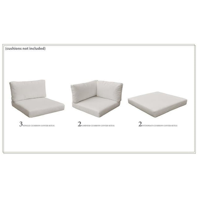 TK Classics Ensemble de Housses en Beige pour MONTEREY-08a