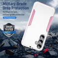 thumbnail image 7 of For Samsung Galaxy A35 / A55 Case Shockproof Rugged Full Body Protection Heavy Duty Dust/Drop Proof Cover Case​,White,For Galaxy A35/A55 (5G), 7 of 7