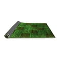 thumbnail image 2 of Ahgly Company Indoor Square Abstract Green Modern Area Rugs, 7' Square, 2 of 4